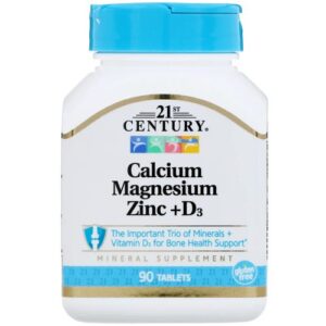 21st Century Calcium Magnesium Zinc + D3